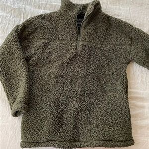 Oversized Sherpa Fleece